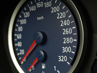 BMW E60/E61, E63/E64, E70 320 km/h in Blau BMW E60/E61, E63/E64, E70 320 km/h in Blau