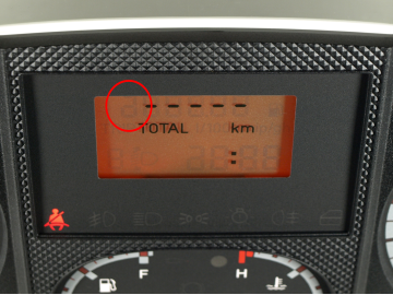 Daily IV milage counter failure
