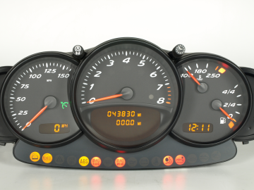 Boxster 986 Umbau von Meilen auf Kilometer 