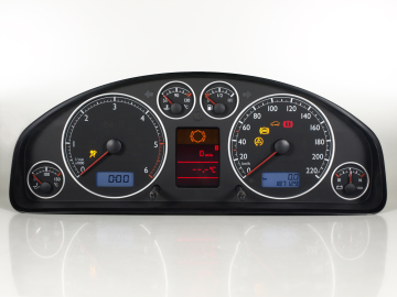T5 Partial complete failure instrument cluster