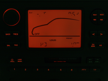 Ibiza II (6K GP01) Radiobedienteil defekt