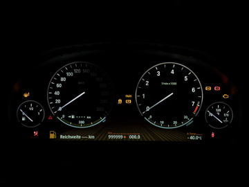 X6 F16 Lighting failure instrument cluster