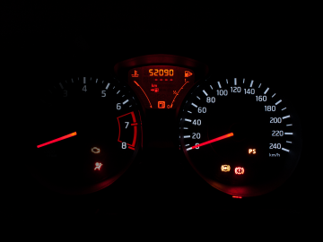 Juke Lighting failure instrument cluster