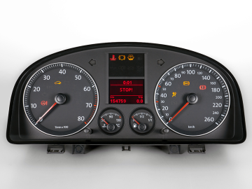Touran 1 (1T) Analogue indicators failure