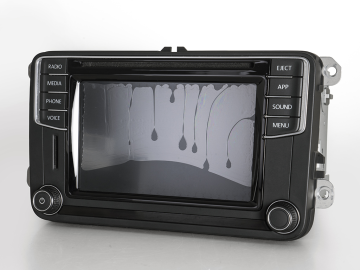 Caddy 3 (2K) MOPF 2 erreur d'affichage / erreur tactile MIB 2 Composition Media