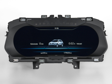 Tiguan II (AD1) jauge de carburant en panne - active info display