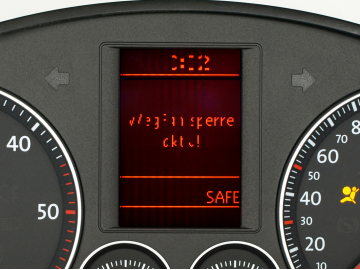 Tiguan I (5N) Défauts de pixels dans le système d'information du conducteur (FIS) 