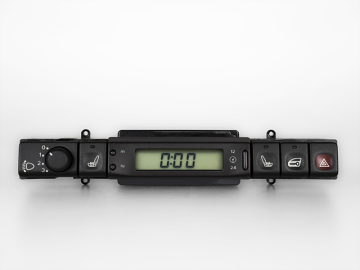 XJ (X300) display error digital clock